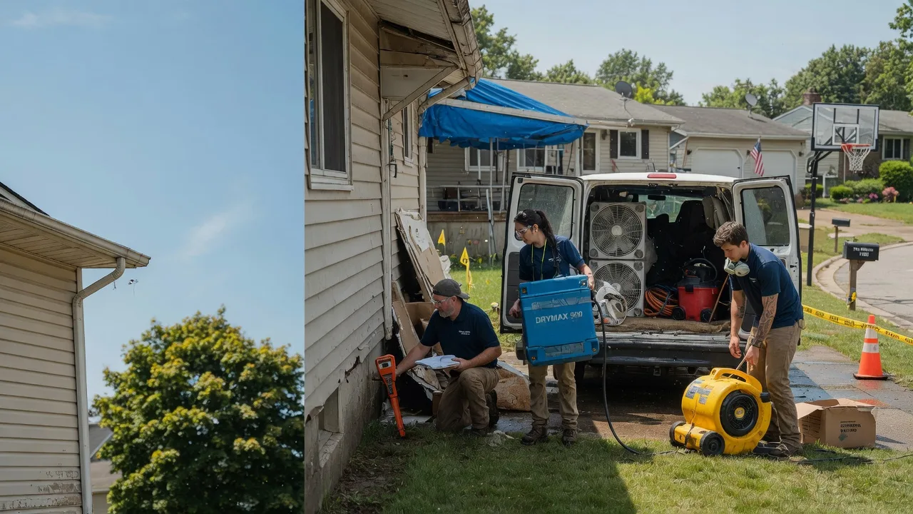Ceiling Leak Cleanup in Thayer, IA near me